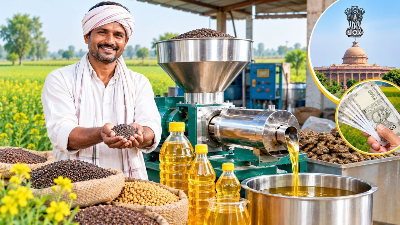 कम निवेश में शुरू करें तेल मिल का कारोबार, सरकार दे रही लाखों की सब्सिडी